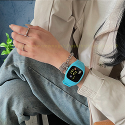多色選択 レザーバンド 時計  ファッション ベルト 女の腕時計 ワールド アクセサリー ジュエリー 腕時計 通勤 通勤 6枚目の画像