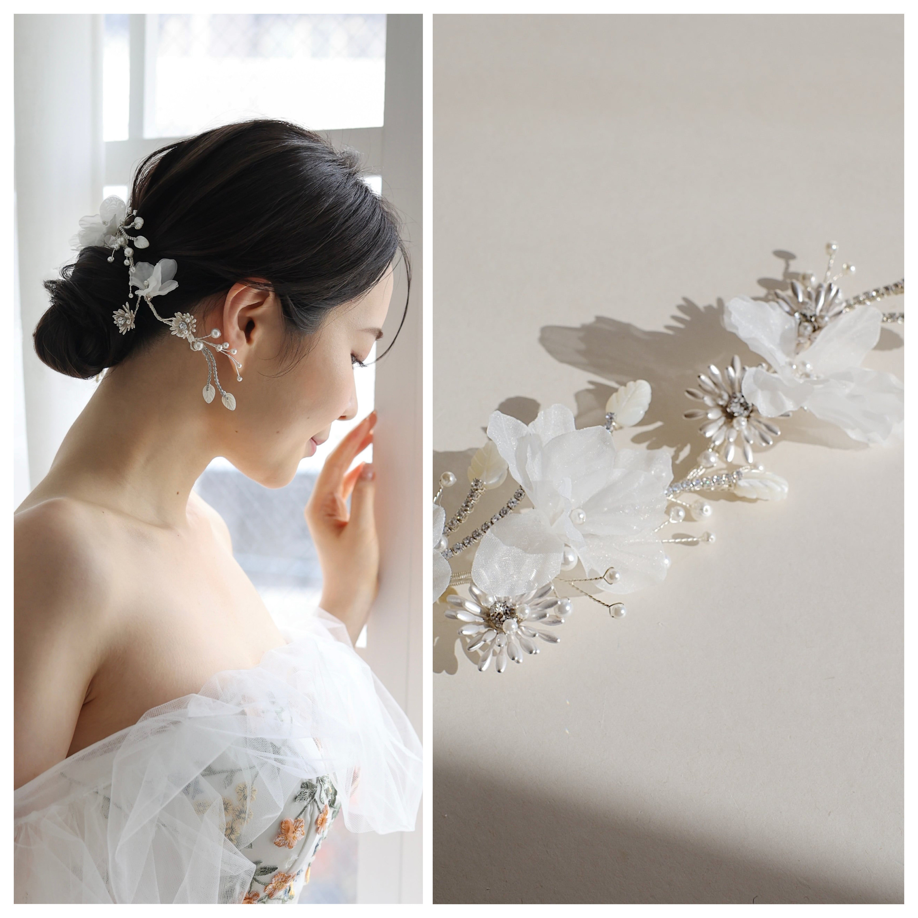 【美品】ヘアアクセサリー ワタベウェディング THH-488 ゴールド f5b5cdaa790a8452fab92cc863399b