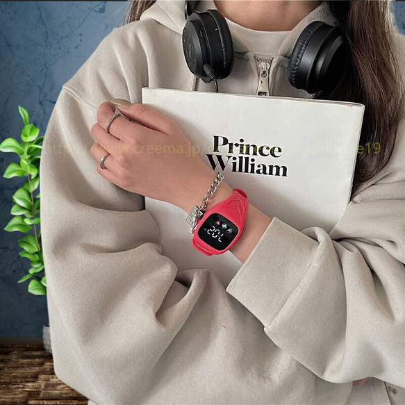 多色選択 レザーバンド 時計  ファッション ベルト 女の腕時計 ワールド アクセサリー ジュエリー 腕時計 通勤 通勤 7枚目の画像