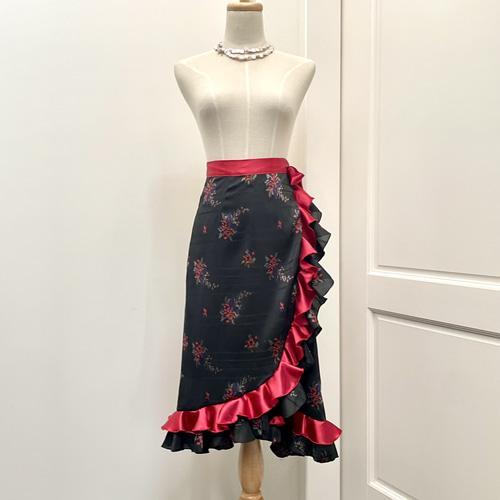 フラメンコファルダとピキージョ 3Lサイズ スカート 【公式通販】