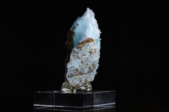 超綺麗なブルーのキラキラ☆彡 天然 アラゴナイト28g 天然石 結晶 原石 鉱物 標本 コレクション｜中国 雲南省産 8枚目の画像