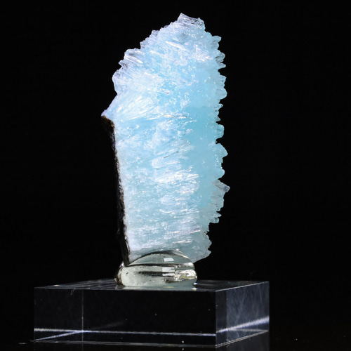 超綺麗なブルーのキラキラ☆彡 天然 アラゴナイト28g 天然石 結晶 原石