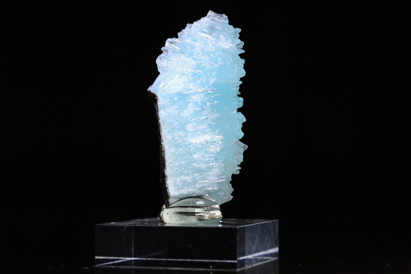 超綺麗なブルーのキラキラ☆彡 天然 アラゴナイト28g 天然石 結晶 原石 鉱物 標本 コレクション｜中国 雲南省産 5枚目の画像