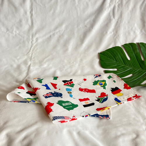 オーダーOK】入園入学大きいランチョンマット(40×60㎝)☆国旗