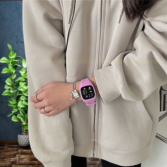 多色選択 レザーバンド 時計  ファッション ベルト 女の腕時計 ワールド アクセサリー ジュエリー 腕時計 通勤 通勤 5枚目の画像