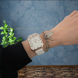ファッション ベルト ワールド アクセサリー ジュエリー 腕時計 通勤 通学 カップル時計 学生腕時計 伸縮式 6枚目の画像