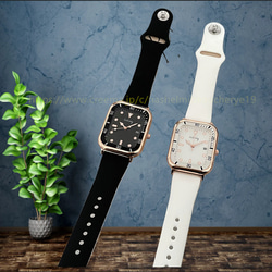 ファッション ベルト ワールド アクセサリー ジュエリー 腕時計 通勤 通学 カップル時計 学生腕時計 伸縮式 9枚目の画像