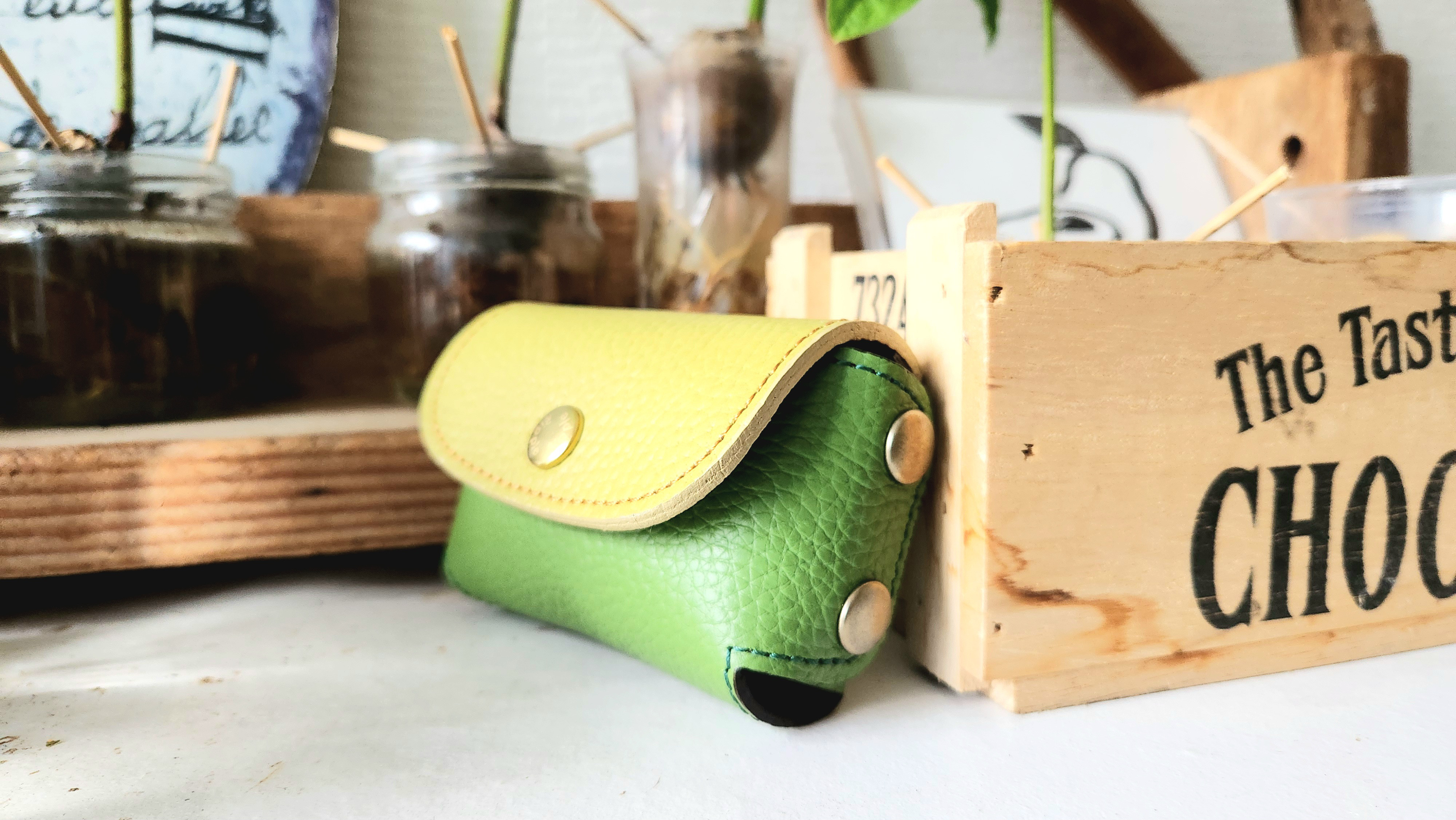 ☆アボカド配色☆ポーチ型キーケース【avo.smart key pouch】
