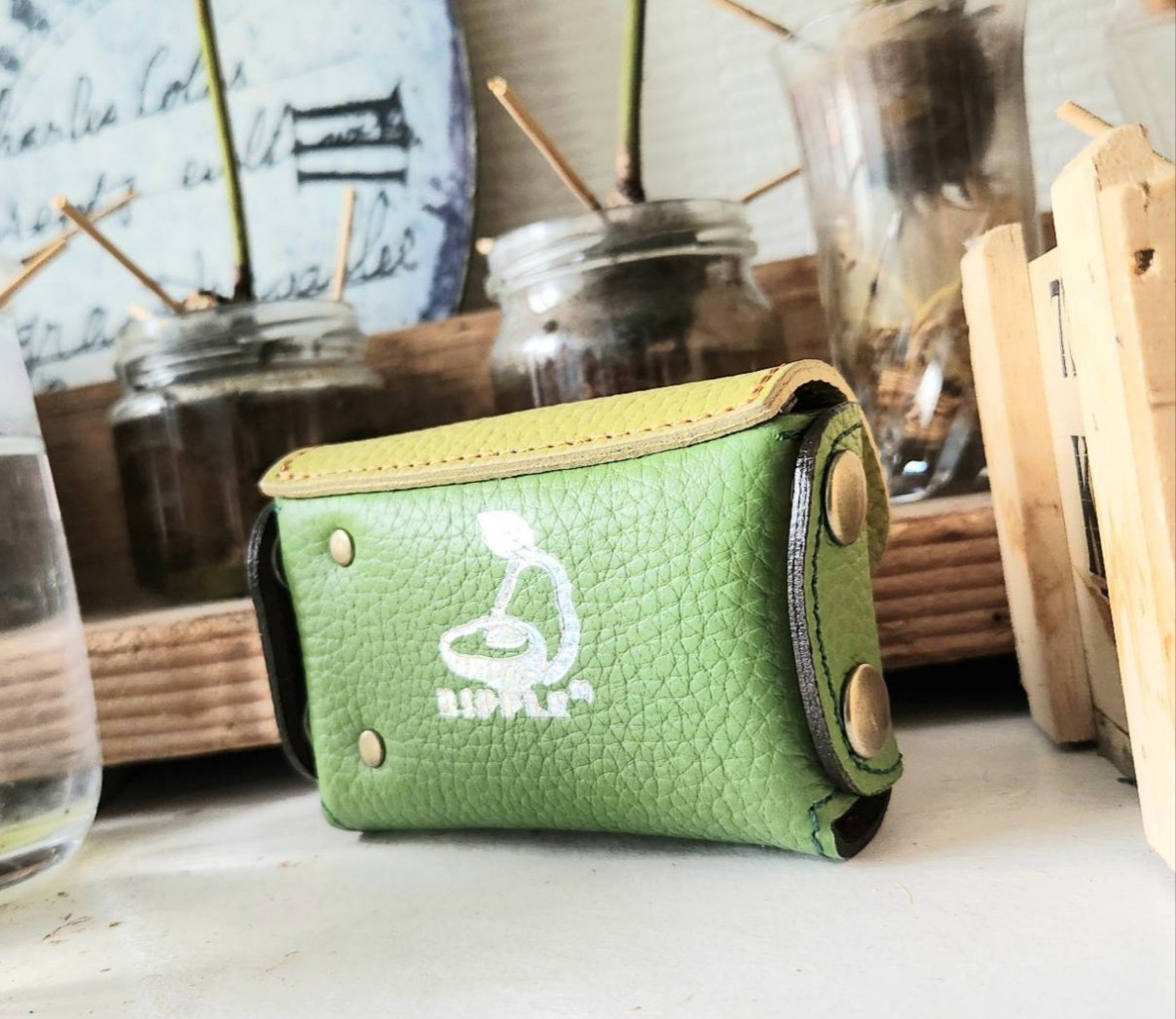 ☆アボカド配色☆ポーチ型キーケース【avo.smart key pouch】