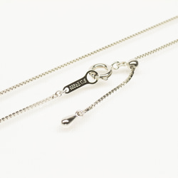 Silverベネチアンネックレス 幅0.8mm 全長45cm～80cmで制作 オプションパーツ多数 １点１点オーダー制作 1枚目の画像