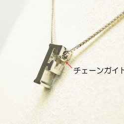 Silverベネチアンネックレス 幅0.8mm 全長45cm～80cmで制作 オプションパーツ多数 １点１点オーダー制作 13枚目の画像