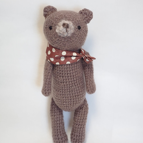 Crochet] 1/6 How to crochet a Amigurumi bear [Head] - YouTube