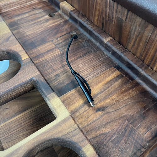 ハイエース ワイド ワゴン センターコンソール 200系 –（グレーレザー  