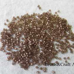 カットビーズ　モカ 1枚目の画像