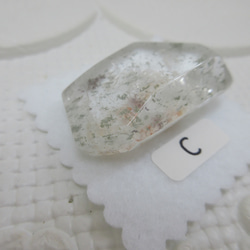 No.CR-145　天然石　原石　ホワイトガーデンクォーツ　２１ｇ　４種から選択 12枚目の画像