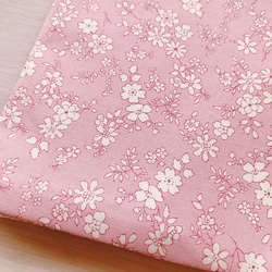 【A5判サイズ】ピンク　可愛い花柄　ブックカバー　文芸雑誌カバー 4枚目の画像