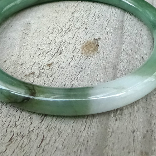 バングル（細）］ミャンマージェイド（翡翠） ブレスレット YET SELECT  