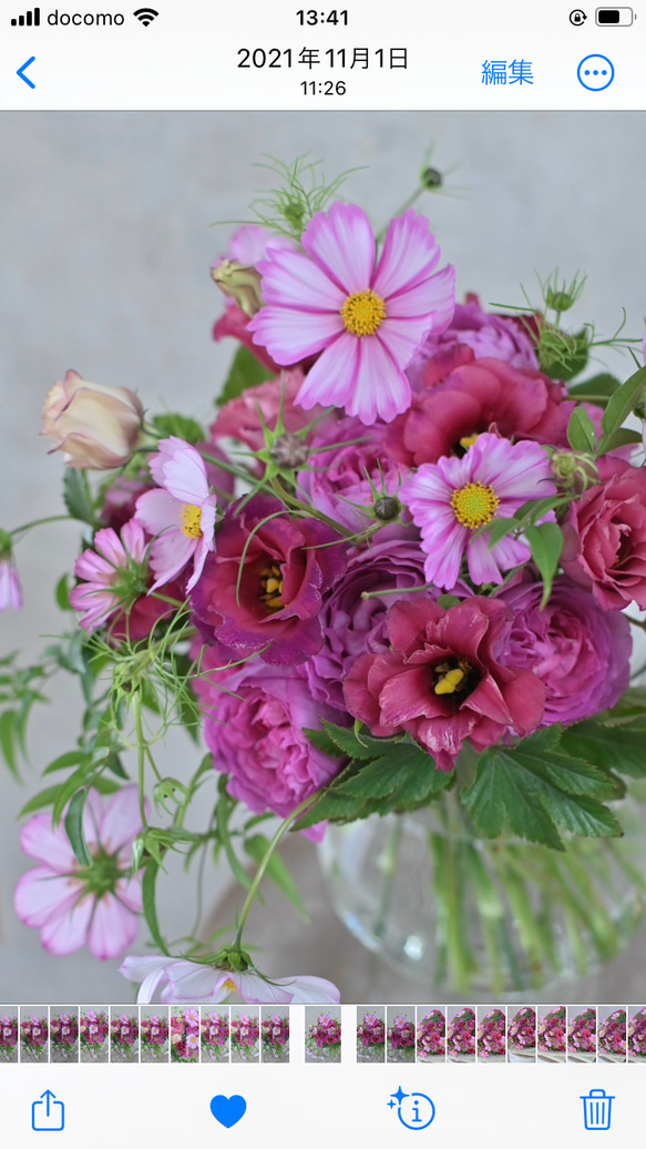 【予約販売】 【母の日のプレゼントにおまかせ季節のお花のブーケM】 4枚目の画像