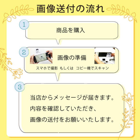 子供の絵 ハンカチ 刺繍 子どもの絵オリジナルグッズ プレゼント子どもの絵 ハンドタオルtowel04-set-rose 10枚目の画像