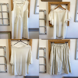 Creema春の福袋2024 ❤️洋服4点セット（オフホワイト） 2枚目の画像