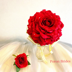 赤（レッド） ブーケ のおすすめ人気通販｜Creema(クリーマ) 国内最大