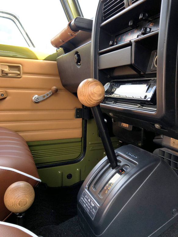 ジムニーJA11 JA12W JA22W用オートマ ボックス&ノブカバー