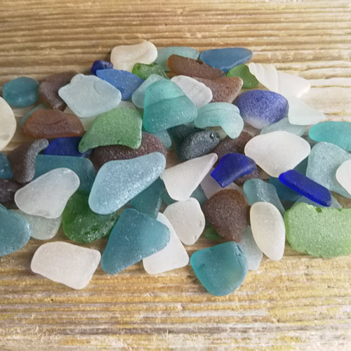 海の宝石☆シーグラス / ビーチグラス / ハンドメイド素材
