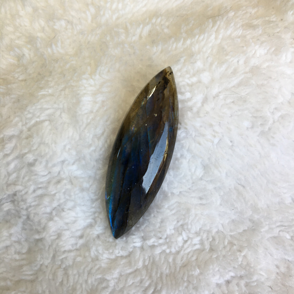 天然石　ブルー　ラブラドライト　ルース 4枚目の画像