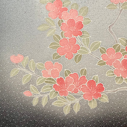着物のファブリックパネル　春の夜の桜（2枚セット）　着物リメイク　インテリア　古民家　壁飾り　日本　ギフト　おしゃれ 5枚目の画像