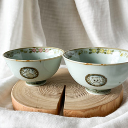 couple rice bowls.   Brooch   2set 2枚目の画像