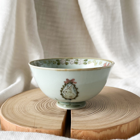 rice bowl. （medium）Brooch  φ11 1枚目の画像