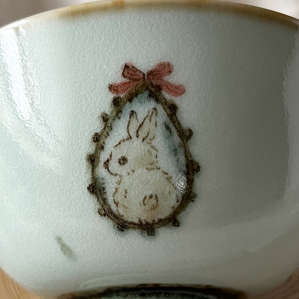 rice bowl. （medium）Brooch  φ11 5枚目の画像