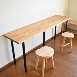 【幅180cm】シンプルな長テーブル 11枚目の画像