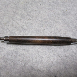 ターキッシュウォルナット　椿油仕上げ　木軸ボールペン(シャープペンシル)　希少材　 3枚目の画像