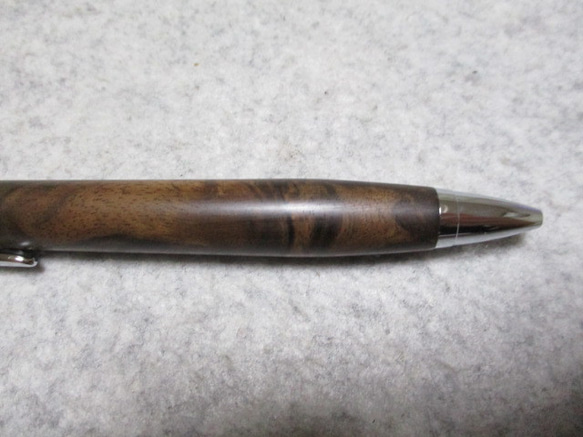 ターキッシュウォルナット　椿油仕上げ　木軸ボールペン(シャープペンシル)　希少材　 7枚目の画像