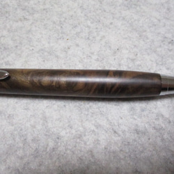 ターキッシュウォルナット　椿油仕上げ　木軸ボールペン(シャープペンシル)　希少材　 5枚目の画像
