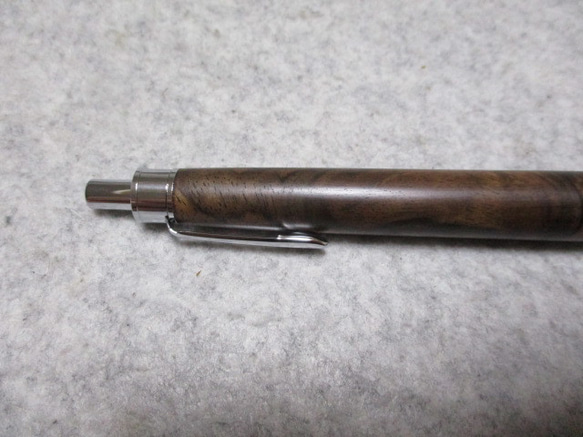 ターキッシュウォルナット　椿油仕上げ　木軸ボールペン(シャープペンシル)　希少材　 6枚目の画像