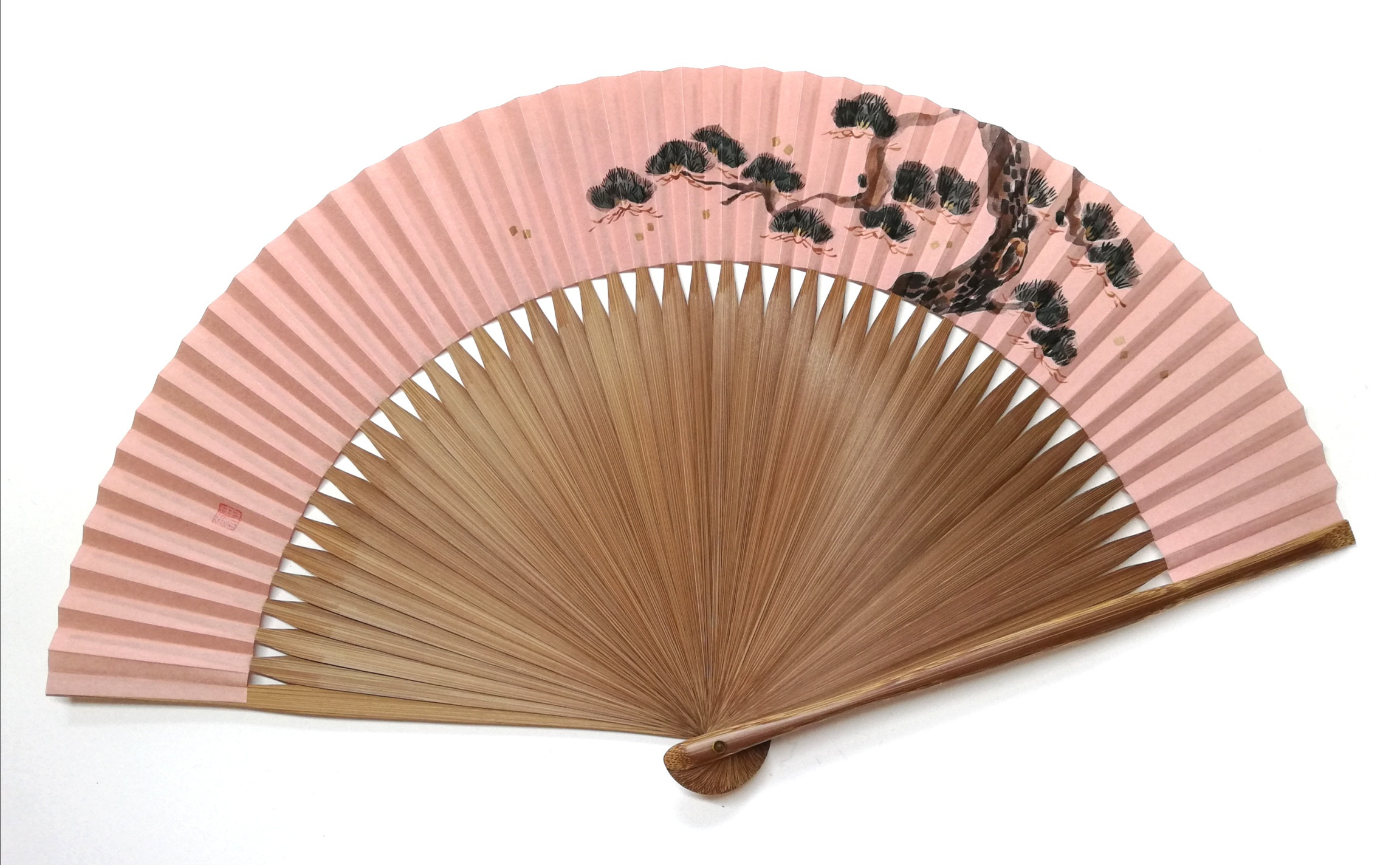 【本体価格10%OFF】趣 -omomuki- <松>　京扇子