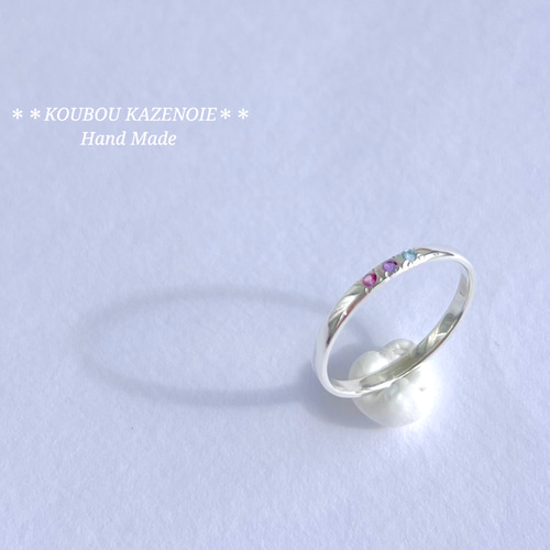 【夏に涼しい印象リング】新品未使用♡PT950台☆天然サファイアリング PT950 シンシア ペアシェイプ ソリティア リング 0.7ct｜婚約指輪