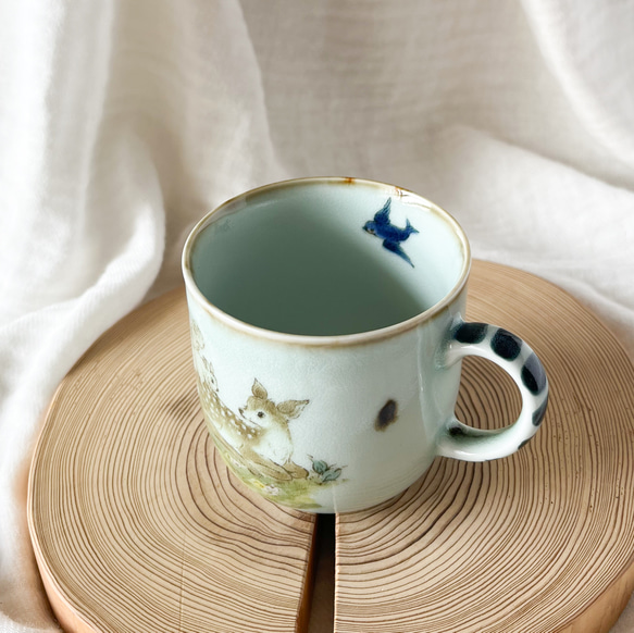 mug. （milk mug） Bambi   φ8 4枚目の画像