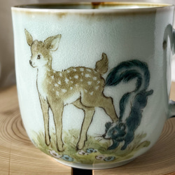 mug. （milk mug）Bambi   φ8 7枚目の画像