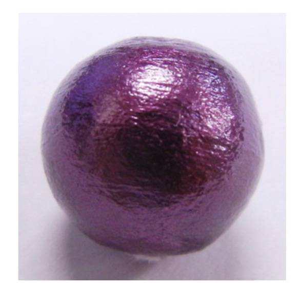 《送料無料》　コットパール　紫　アメジスト　水色　一粒　粒の大きさ、チェーンの長さ・種類選べます　ネックレス　 3枚目の画像