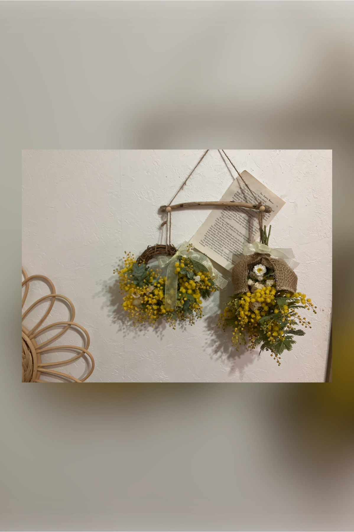 ミモザ 流木インテリア ミモザ 流木インテリア