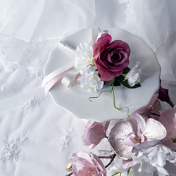 おしゃれ花嫁さまに人気のバレリーナブーケ／ウェディングブーケ 8枚目の画像