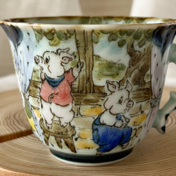 cup & saucer.   The Three Little Pigs 12枚目の画像