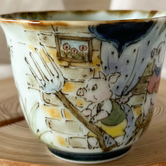 cup & saucer.   The Three Little Pigs 13枚目の画像