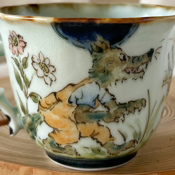 cup & saucer.   The Three Little Pigs 14枚目の画像