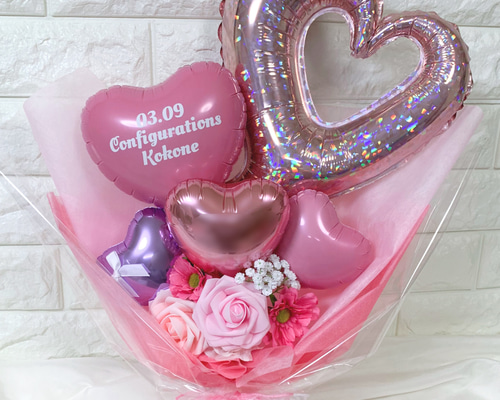 バルーン ミニブーケ 推し活 生誕祭 卒業式 アートフラワー