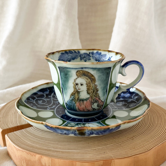 cup & saucer.   The Annunciation 1枚目の画像