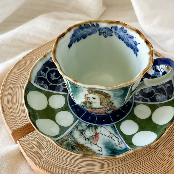 cup & saucer.   The Annunciation 5枚目の画像